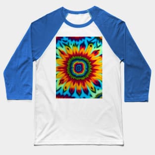 TIE DYE ART Baseball T-Shirt